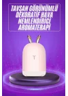 Mey İthalat® Aromaterapi Hava Nemlendirici Dekoratif USB Şarjlı Tavşan Nemlendirici