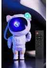 Mey İthalat® Astronot Görünümlü Projeksiyon Speaker Taşınabilir