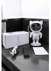 Mey İthalat® Astronot Görünümlü Projeksiyon Speaker Taşınabilir