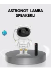 Mey İthalat® Astronot Şekilli Galaxy Projeksiyon Lambası Nebula Efektli Dekoratif Lamba
