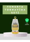 Mey İthalat® Ateşe Dayanıklı Tornavida Seti Elektronik Tamir İçin Çok Uçlu