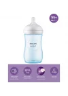 Mey İthalat®   Doğal Tepkili Natural Response PP Biberon 260 ml 1+ Ay Mavi