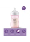 Mey İthalat®   Doğal Tepkili Natural Response PP Biberon 260 ml 1+ Ay Pembe
