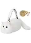 Mey İthalat® Kedi El Çantası Beyaz