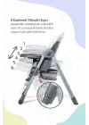 Mey İthalat® BC511 Plus Mama Sandalyesi Antrasit