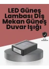Mey İthalat® Bahçe ve Balkon İçin Güneş Enerjili Lamba