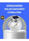 Mey İthalat® Bahçe ve Teras İçin Solar Cam Sarkıt LED Aydınlatma