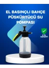 Mey İthalat® Basınçlı Manuel Köpük Pompası 2L Ayarlanabilir Sprey Başlıklı Temizlik