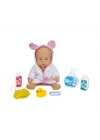 Mey İthalat®  Bebelou Banyo Zamanı Bebek Seti 35 Cm