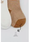 Mey İthalat®   2Li Big Heart Penye Soket Çorap 10117 Hardal