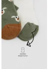 Mey İthalat®   2Li Love Dog Penye Soket Çorap 10118 Nil