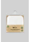 Mey İthalat®   Organik 20x20 10Lu Penye Mendil 90102 Ekru