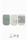 Mey İthalat®  Puanlı Kaymaz Penye Soket Çorap 3Lü BS10108 Nil (ADET FİYATIDIR)