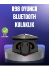 Mey İthalat® Bluetooth 5.0 Kablosuz Gaming Kulaklık Suya Dayanıklı