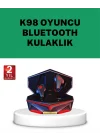 Mey İthalat® Bluetooth 5.0 Kablosuz Kulaklık Uzun Pil Ömürlü