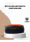 Mey İthalat® Bluetooth 5.1 Kablosuz Hoparlör Derin Bas RGB Işıklı