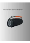 Mey İthalat® Bluetooth 5.1 Kablosuz Hoparlör Derin Bas RGB Işıklı