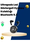 Mey İthalat® Bluetooth 5.3 Kablosuz Kulaklık 30mm Sürücü LED Ekranlı Mikrofonlu