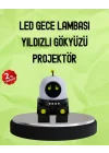 Mey İthalat® Bluetooth Bağlantılı Yüksek Çözünürlüklü Galaksi Projektör