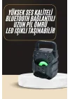 Mey İthalat® Bluetooth Hoparlör Android ve İOS Uyumlu Ses Bombası USB Girişli Taşınabilir
