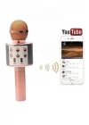 Mey İthalat® Bluetooth Hoparlör USB AUX SD Kart Kaoroke Mikrofon Uzun Pil Ömrü