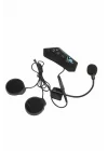 Mey İthalat® Bluetooth Kask Kulaklığı Intercom 5.0 Bluetooth Android ve İOS Uyumlu
