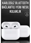 Mey İthalat® Bluetooth Kulaklık 3.Nesil Kablosuz Uzun Pil Ömrü Dokunmatik Kontrol