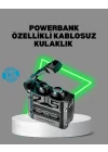 Mey İthalat® Bluetooth Kulaklık Kablosuz ANC Gürültü Önleyici Stereo Ses