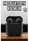 Mey İthalat® Bluetooth Kulaklık Yeni Nesil Pro Sensörlü Mikrofon Çağrı Cevaplama