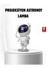 Mey İthalat® Bluetooth Müzikli Astronot Projeksiyon Lambası Yıldız ve Ay Efektli