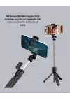 Mey İthalat® Bluetooth Selfie Çubuğu – 360° Dönebilen Başlık, Kablosuz Bağlantı