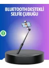 Mey İthalat® Bluetooth Selfie Çubuğu – Uzaktan Kumandalı
