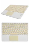 Mey İthalat® Bluetooth Touchpad Klavye Ultra İnce Taşınabilir Q Klavye