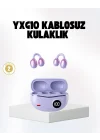 Mey İthalat® Bluetooth YXG10 Kulak Arkası Tasarım Cilt Dostu Silikon Hafif Yapı