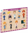 Mey İthalat® CAAHS-3203 AHŞAP MESLEK GRUPLARI BUL-TAK