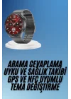 Mey İthalat® Çağrı Cevaplama Sesli Asistan Çoklu Dil Desteği 5.0 Bluetooth Akıllı Saat