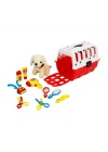 Mey İthalat® Çantalı Peluş Köpek Kuaför Seti