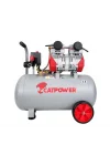Mey İthalat® Cat Power 1154 50 Litre Yağsız Sessiz Hava Kompresörü 2 Hp