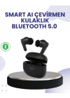 Mey İthalat® Çift Mikrofonlu Kablosuz Kulaklık ANC ENC ve Oyun Modlu