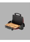 Mey İthalat® Çıkarılabilir Plakalı 2000W Tost Makinesi – Termostatlı, Kolay Temizlenir