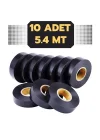 Mey İthalat® Cinta 10 Adet Elektrik İzolasyon Bandı