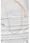 Mey İthalat® CM 14K Gold Renk Burgu Model 60 cm Kadın Kolye