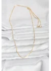 Mey İthalat® CM 14K Gold Renk Burgu Model 60 cm Kadın Kolye