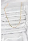 Mey İthalat® CM 14K Gold Renk Halka Model 60 cm Kadın Kolye