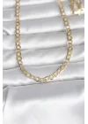 Mey İthalat® CM 14K Gold Renk Kalın Zincir Model 60 cm Kadın Kolye