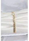 Mey İthalat® CM 14K Gold Renk Kalın Zincir Model Kadın Bileklik