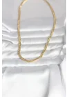 Mey İthalat® CM 14K Gold Renk Zincir Model 45 cm Kadın Kolye