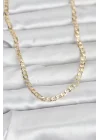 Mey İthalat® CM 14K Gold Renk Zincir Model 60 cm Kadın Kolye