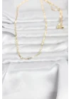 Mey İthalat® CM 14K Gold Renk Zincir Model 60 cm Kadın Kolye