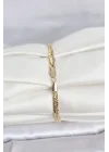 Mey İthalat® CM 14K Gold Renk Zincir Model Kadın Bileklik